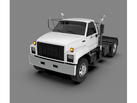 GMC TopKick Heavy Duty Truck Model 3D