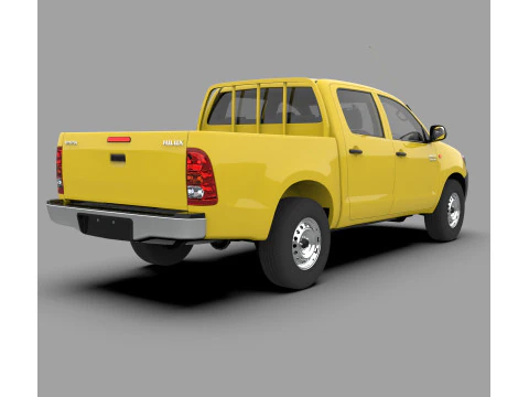 Toyota Hilux SR 2007 3D Model
