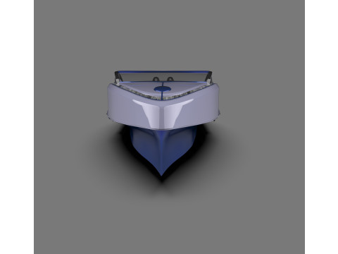 Bugatti Niniette 66 Luxury Yacht by Bugatti 3D Model