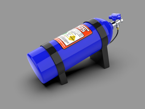 NOS Nitrous Oxide System Modèle 3D
