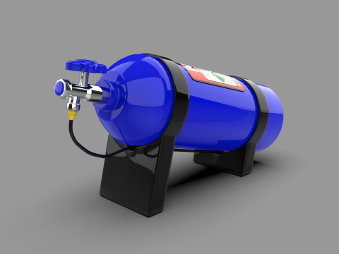 NOS Nitrous Oxide System Modèle 3D