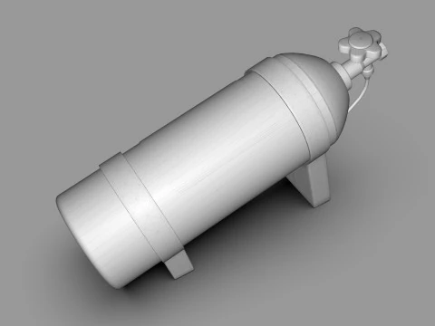 NOS Nitrous Oxide System 3D Model