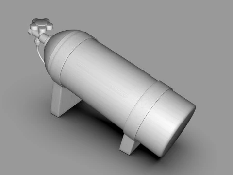 NOS Nitrous Oxide System 3D Model