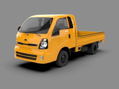 Kia Bongo III Light Commercial Truck Model 3D