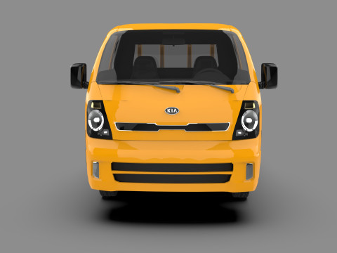 Kia Bongo III Light Commercial Truck Modello 3D