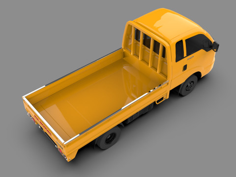 Kia Bongo III Light Commercial Truck Modello 3D