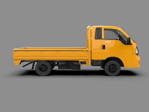 Kia Bongo III Light Commercial Truck Modello 3D