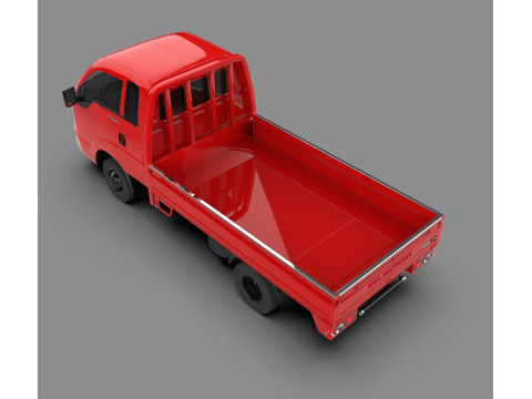 Kia Bongo III Light Commercial Truck Modello 3D