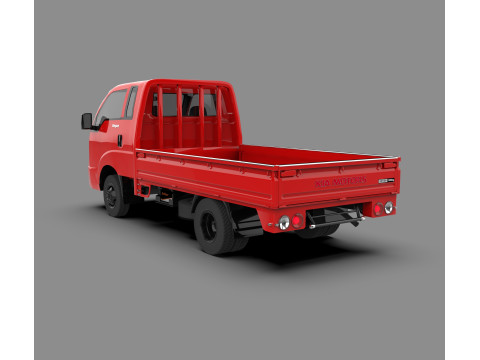Kia Bongo III Light Commercial Truck Modello 3D