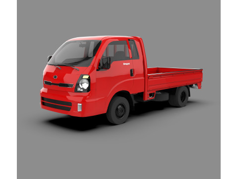 Kia Bongo III Light Commercial Truck Modello 3D