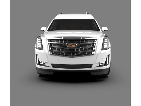SUV allungato di lusso Cadillac Escalade Limousine Modello 3D