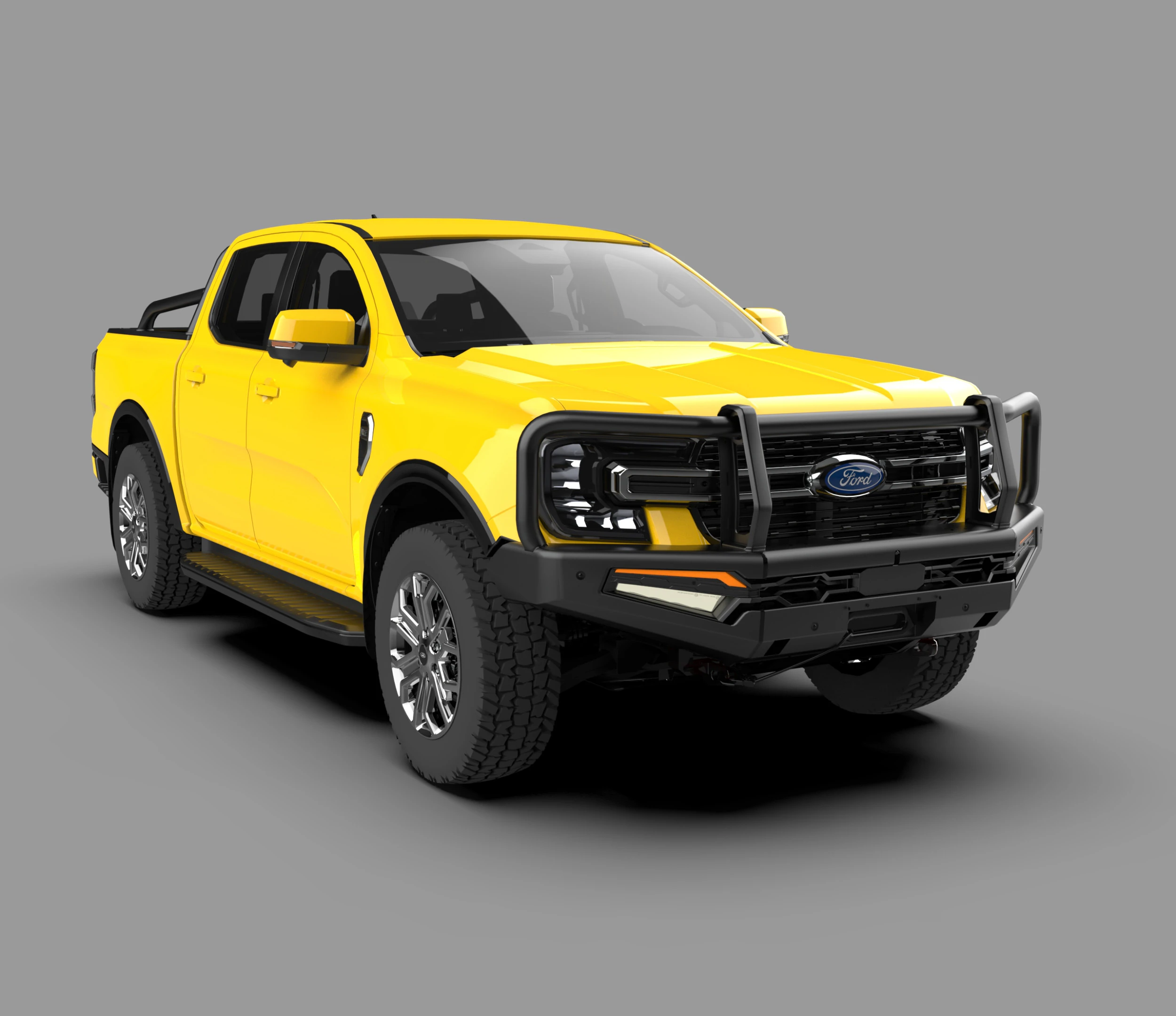 Ranger XLT Mid-Size Pickup Truck 3D Model .c4d .max .obj .3ds .fbx .stl .blend