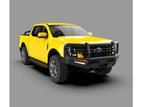 Ranger XLT Mid-Size Pickup Truck Modèle 3D