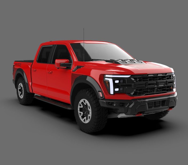 F-150 Raptor R 2025 3D Modell .c4d .max .obj .3ds .fbx .stl .blend 