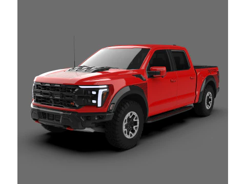 F-150 Raptor R 2025 3D Model