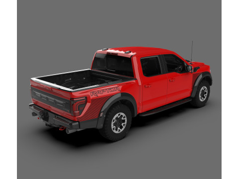 F-150 Raptor R 2025 3D Modell