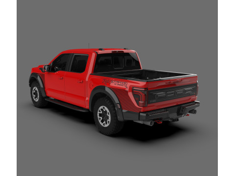 F-150 Raptor R 2025 3D Modell
