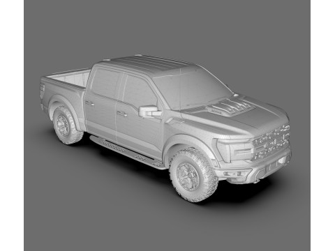 F-150 Raptor R 2025 3D Modell