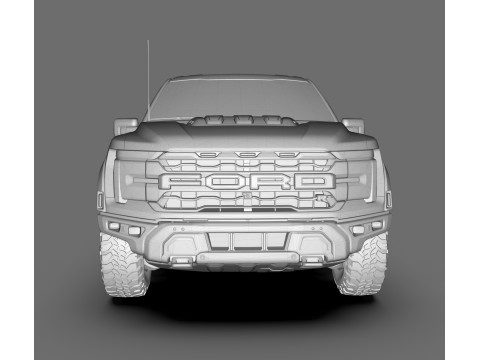 F-150 Raptor R 2025 3D Modell