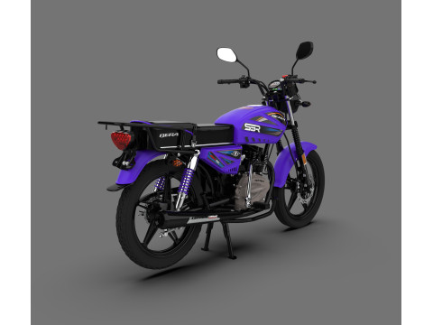 Спортивний мотоцикл Bera SBR 150 3D Модель