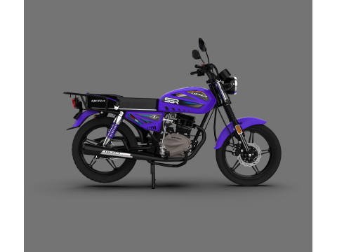 Спортивний мотоцикл Bera SBR 150 3D Модель