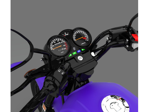 Спортивний мотоцикл Bera SBR 150 3D Модель