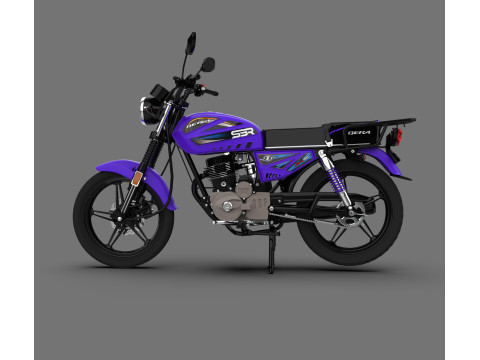 Спортивний мотоцикл Bera SBR 150 3D Модель