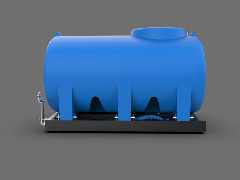 Универсальный резервуар для воды Универсальный универсальный резервуар 3D Модель