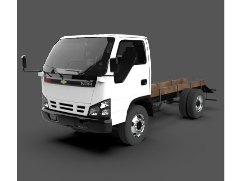Chevrolet NPR Diesel-Lastkraftwagen für mittlere Beanspruchung 3D Modell