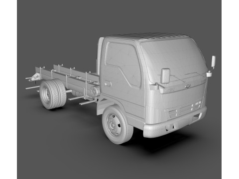 Chevrolet NPR Diesel-Lastkraftwagen für mittlere Beanspruchung 3D Modell