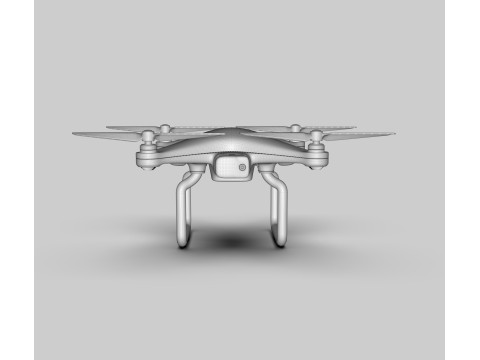 Generic Quadcopter Drone 3D Model