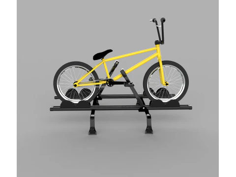 Roof Bike Rack Carrier 3D Model
