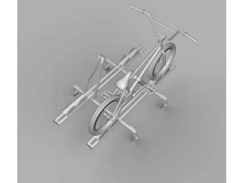 Roof Bike Rack Carrier 3D Model