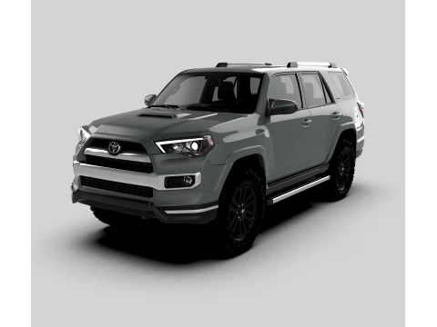 Toyota 4Runner Limited Nightshade Luxury Off-Road SUV 3D Model