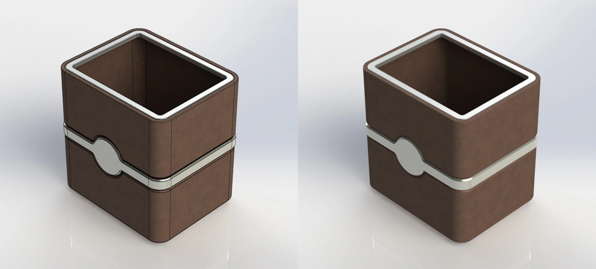 015 - Desktop Pen Holder 3D Model .c4d .max .obj .3ds .fbx .stl .blend 