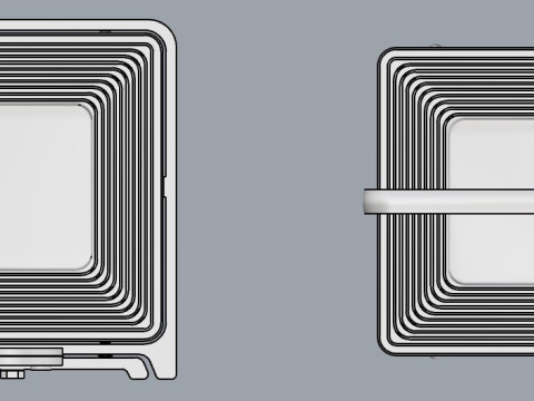 Compressible BASKET Modèles 3D en vedette