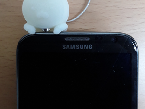 Accessori per auricolari cablati per telefoni cellulari Modello di stampa 3D