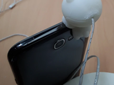 Cell phone wired earphone accessories 3D Print Model