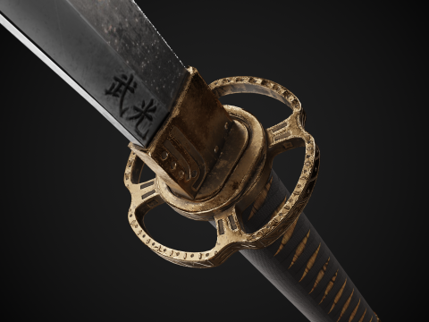 Katana 3D 모델