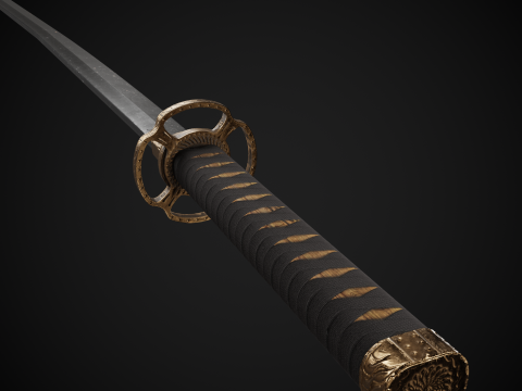 Katana 3D 모델