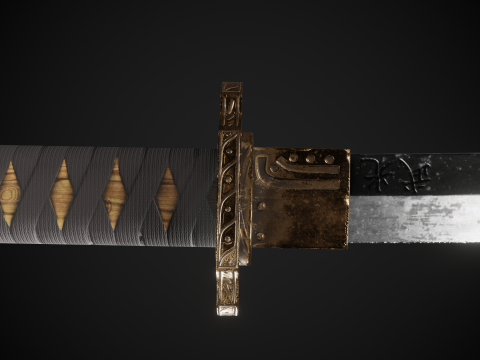 Katana 3D 모델