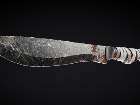 Machete Modelo 3D