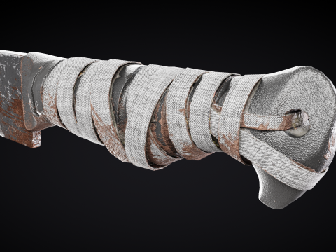 Machete Modelo 3D