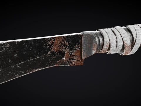 Machete 3D Model