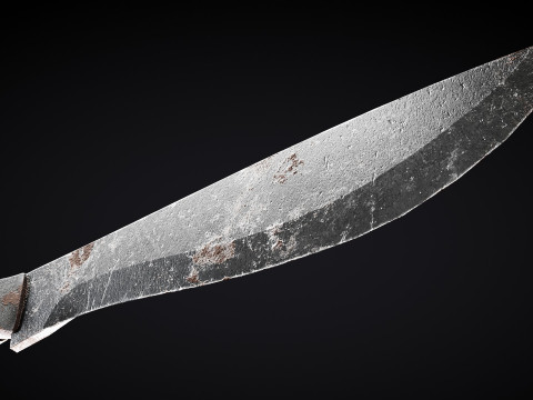 Machete Modelo 3D