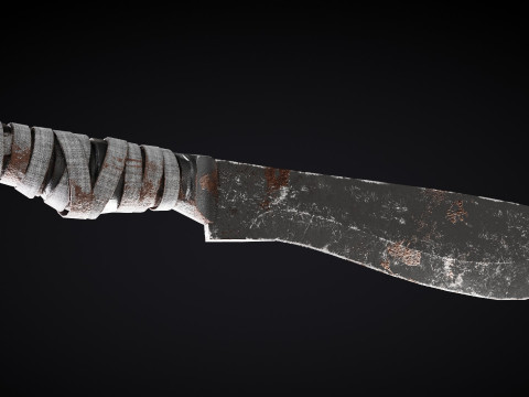Machete Modelo 3D