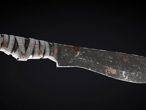 Machete 3D Model