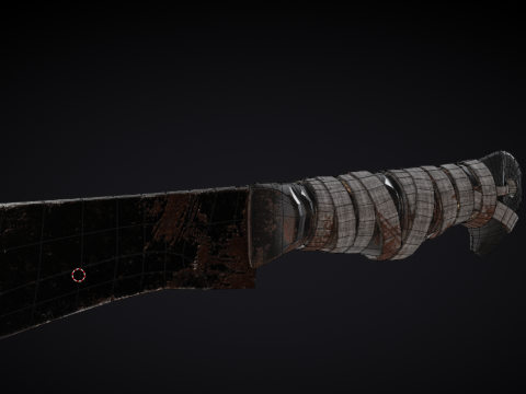 Machete Modelo 3D