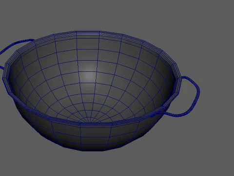 Kitchen Kit pan and cooking pot accessories 4K textures 3D Model