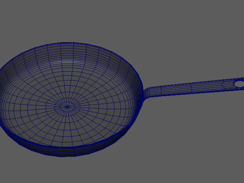 Kitchen Kit pan and cooking pot accessories 4K textures 3D मॉडल